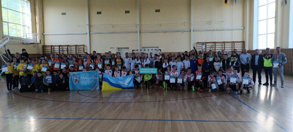 Відбулися фінальні змагання ІІІ районного етапу проєкту Пліч-о-пліч Всеукраїнські шкільні ліги з футзалу та волейболу (дівчата)