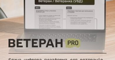 Ветеран PRO: Єдина цифрова платформа для ветеранів, ветеранок та їхніх сімей Ветеран PRO: Єдина цифрова платформа для ветеранів, ветеранок та їхніх сімей