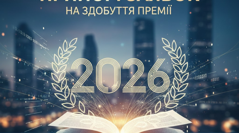 Міністерство молоді та спорту України інформує про початок прийому заявок на здобуття Премії у 2026 році.