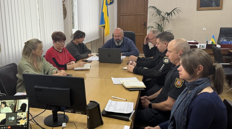 Штабні тренування з органами управління цивільного захисту